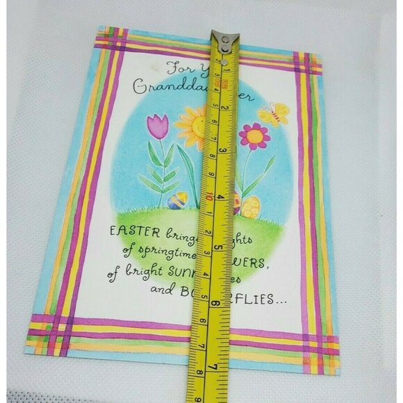 Hallmark For Your Granddaughter Easter Card by Shara Eaton | Rare No Envelope - Picture 11 of 12